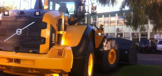 Huge Volvo Quarry Digger