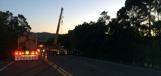 Truck Roll-over 10 July 2015