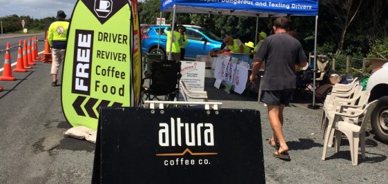 Fatigue Stop Visitors & Volunteers